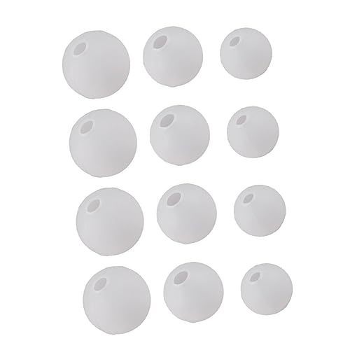 GARIOUANS 12Stücke Kristall Epoxidharz Silikonformen Kugelförmige DIY Gießformen für Schmuckherstellung und Handwerksprojekte von GARIOUANS