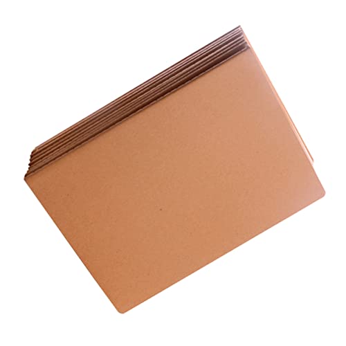 GARIOUANS 12Stücke Teiliges Kraftpapier Notizbuch Leeres Tagebuch für Kreatives Schreiben Zeichnungen und Notizen Horizontal Linierte für Freunde von GARIOUANS