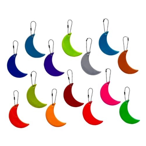 GARIOUANS 14 Stück Reflektierender Anhängerschlüsselbund schlüsselanhänger reflektierende Anhänger reflektierender Sicherheitsanhänger Reflektierendes Rucksacketikett PVC GARIOUANS 14 Stück Reflektierender Anhängerschlüsselbund schlüsselanhänger reflektierende Anhänger reflektierender Sicherheitsanhänger Reflektierendes Rucksacketikett PVC von GARIOUANS