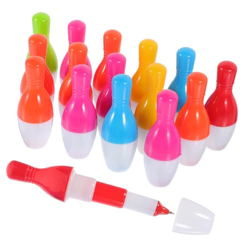 GARIOUANS 15 Stück Teiliges Bowling Kugelschreiber Kreative Schreibstifte in Gemischten Farben Einziehbare Kugelschreiber für Schüler Niedliche Bowling Designs Schüler Schreibwaren und GARIOUANS 15 Stück Teiliges Bowling Kugelschreiber Kreative Schreibstifte in Gemischten Farben Einziehbare Kugelschreiber für Schüler Niedliche Bowling Designs Schüler Schreibwaren und von GARIOUANS