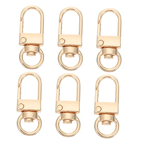 GARIOUANS 15 Stück Teiliges Metall Karabinerhaken mit Drehgelenk Vielseitiger Schlüsselanhänger und Taschenverschluss für DIY Gürtel Handtaschen Hundehalsbänder und Bastelprojekte GARIOUANS 15 Stück Teiliges Metall Karabinerhaken mit Drehgelenk Vielseitiger Schlüsselanhänger und Taschenverschluss für DIY Gürtel Handtaschen Hundehalsbänder und Bastelprojekte von GARIOUANS