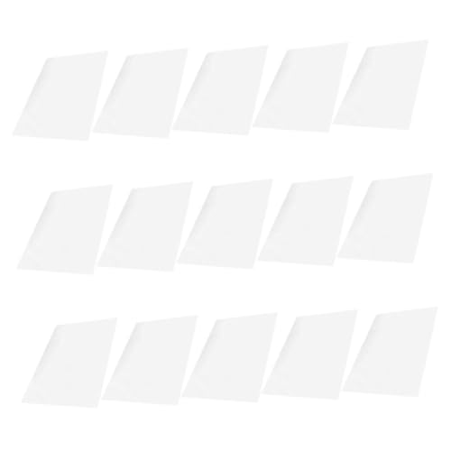 GARIOUANS 15 Stück Teiliges Transparent Vinyl Sticker Papier Bedruckbar für Tintenstrahldrucker Klare Transparenzfolie Vielseitig für DIY Basteln Aufkleber Decals Etiketten GARIOUANS 15 Stück Teiliges Transparent Vinyl Sticker Papier Bedruckbar für Tintenstrahldrucker Klare Transparenzfolie Vielseitig für DIY Basteln Aufkleber Decals Etiketten von GARIOUANS