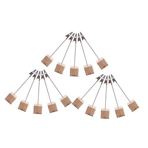 GARIOUANS 15 Stück Vintage Holz Kartenhalter Stabiler Foto Clip für Menükarten Tischkarten Erinnerungen für Hochzeiten Partys und Veranstaltungen GARIOUANS 15 Stück Vintage Holz Kartenhalter Stabiler Foto Clip für Menükarten Tischkarten Erinnerungen für Hochzeiten Partys und Veranstaltungen von GARIOUANS