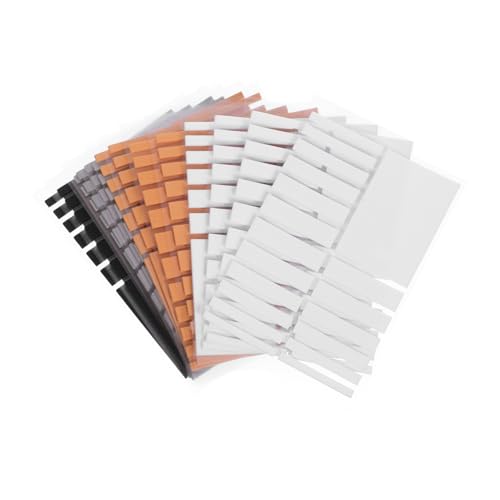 GARIOUANS 16 Blatt Teiliges Unsichtbarer Weicher Ringverkleinerer aus Material Hautfreundlich Verstellbar Bequemer Ringschutz für Lockere und Ringe Einfache Montage Unisex Schmuck Zubehör von GARIOUANS