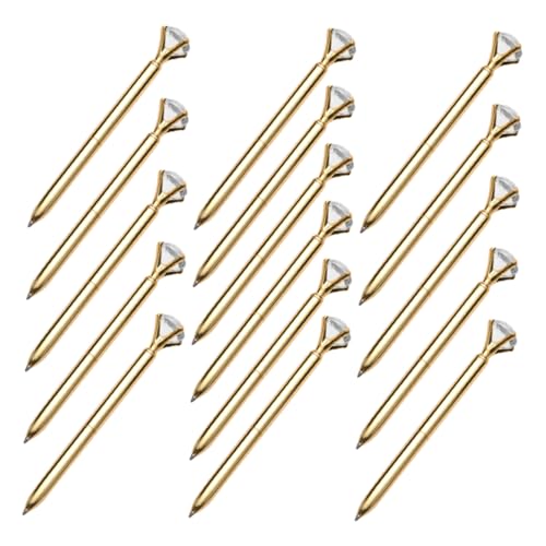 GARIOUANS 16 Stück Kugelschreiber, Feine Spitze, Glatt Schreibende Kugelschreiber, Mehrzweck-kugelschreiber Mit Strass-bling-aufsatz, Schwarze Tinte GARIOUANS 16 Stück Kugelschreiber, Feine Spitze, Glatt Schreibende Kugelschreiber, Mehrzweck-kugelschreiber Mit Strass-bling-aufsatz, Schwarze Tinte von GARIOUANS