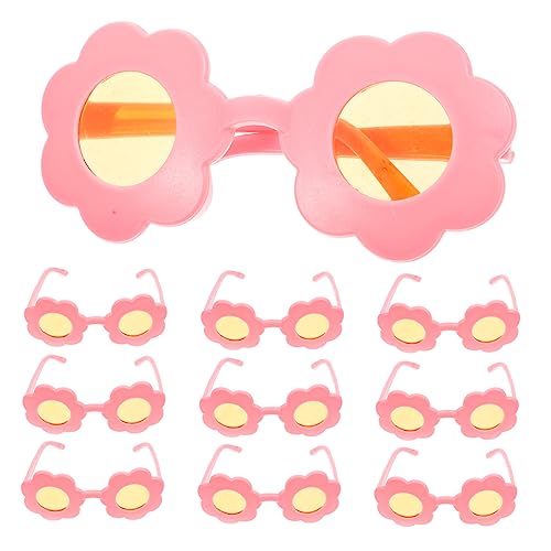 GARIOUANS 16 Stück Mini-brillenmodelle Gläser Erwachsene Sonnenbrille Klein Puppenbrillen Miniatur Puppen Kostüm Brille Winzig Stilvolles Brillenspielzeug Brille Plastik von GARIOUANS