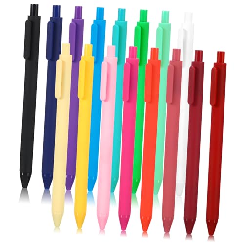 GARIOUANS 16 Stück Teiliges Einziehbare Gelstifte in Farben Feine Spitze Leichte Kugelschreiber mit Komfortablem Griff Sanftes Schreiben Modisches Design für Büro und Schule GARIOUANS 16 Stück Teiliges Einziehbare Gelstifte in Farben Feine Spitze Leichte Kugelschreiber mit Komfortablem Griff Sanftes Schreiben Modisches Design für Büro und Schule von GARIOUANS