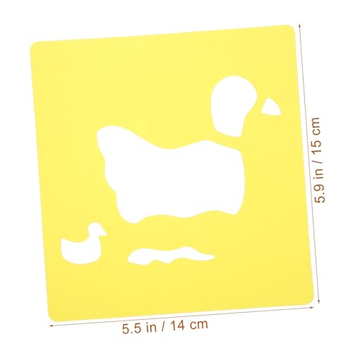GARIOUANS 18 Stück Teiliges DIY Zeichenschablonen Tiermotiven Wiederverwendbare Malschablonen aus Robustem Material für Zeichnen Basteln und Kreative Malvorlagen GARIOUANS 18 Stück Teiliges DIY Zeichenschablonen Tiermotiven Wiederverwendbare Malschablonen aus Robustem Material für Zeichnen Basteln und Kreative Malvorlagen von GARIOUANS
