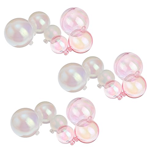 GARIOUANS 18 Stück Teiliges Party Cake Picks Bubble Balls Kuchendeko Kugeln Rosa und Weiß Stilvolle Tortendeko für Geburtstag Hochzeit und Festliche Anlässe GARIOUANS 18 Stück Teiliges Party Cake Picks Bubble Balls Kuchendeko Kugeln Rosa und Weiß Stilvolle Tortendeko für Geburtstag Hochzeit und Festliche Anlässe von GARIOUANS