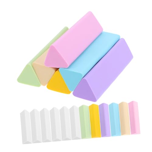 GARIOUANS 18 Stück Triangulärer Eraser Radiergummis Weiße Radiergummis Großer Radiergummi Kindergummi Radiergummi Für Bleistiftzeichnungen Künstler-radiergummis Zum Zeichnen Schulgeräte Tpe von GARIOUANS