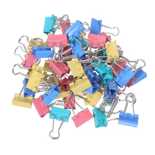 GARIOUANS 180 Stück Mini Binder Clips Bunte Metallklammern Wiederverwendbar Robuste Büroklammern für Schule Büro und Bastelprojekte in Regenbogenfarben GARIOUANS 180 Stück Mini Binder Clips Bunte Metallklammern Wiederverwendbar Robuste Büroklammern für Schule Büro und Bastelprojekte in Regenbogenfarben von GARIOUANS