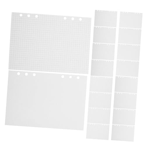 GARIOUANS 180 Stück Teiliges Nachfüllpapier Gelocht Liniertes Gepunktetes Kariertes und Blanko Papier Nachfüllblätter für Ringbuch Planer und Notizbuch Weiße für Budgetplaner und Journal GARIOUANS 180 Stück Teiliges Nachfüllpapier Gelocht Liniertes Gepunktetes Kariertes und Blanko Papier Nachfüllblätter für Ringbuch Planer und Notizbuch Weiße für Budgetplaner und Journal von GARIOUANS