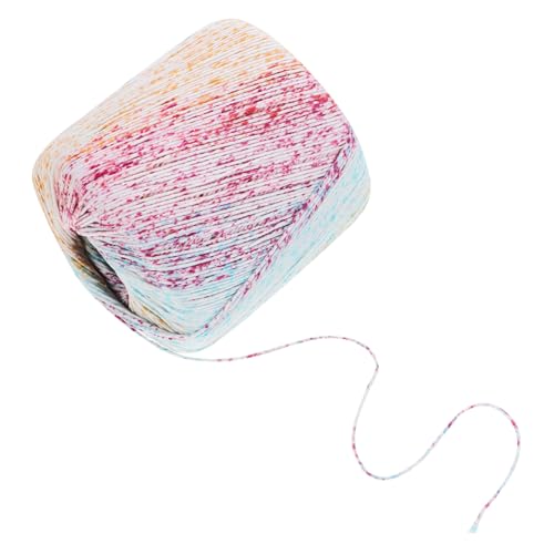 GARIOUANS 1Rolle Gradienten Baumwollgarn Farbiges Häkelgarn für DIY Projekte für Schals Hüte und Kinderdecken und Langlebig Handarbeiten GARIOUANS 1Rolle Gradienten Baumwollgarn Farbiges Häkelgarn für DIY Projekte für Schals Hüte und Kinderdecken und Langlebig Handarbeiten von GARIOUANS