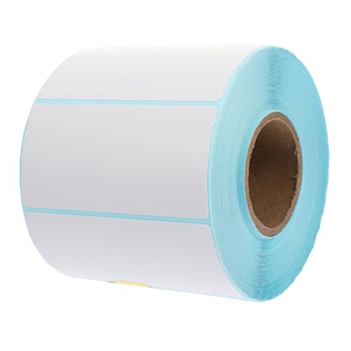 GARIOUANS 1Rolle Thermopapier Etiketten Selbstklebende Rollenetiketten für Thermodrucker Wasser und Ölbeständig für Versand Bestandsverwaltung von GARIOUANS