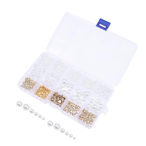 GARIOUANS 1Satz DIY Spacer Beads Kunstperlen für Schmuckherstellung Zubehörteile für Armbänder und Mehr für Kreative Bastelprojekte von GARIOUANS