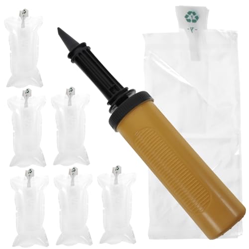 GARIOUANS 1Satz Klarer Kissenbeutel Aufblasbare Luftkissen für Versand und Verpackung für Empfindliche Güter Pumpe Farbe Zufällig von GARIOUANS