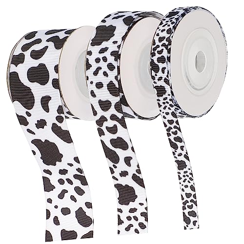 GARIOUANS 1Satz Kuh Grosgrain Bänder Zartes Geschenkband für DIY Dekoration Yards Flexibles Wickelband für Kränze Party und Geschenkverpackung Hochwertiges GARIOUANS 1Satz Kuh Grosgrain Bänder Zartes Geschenkband für DIY Dekoration Yards Flexibles Wickelband für Kränze Party und Geschenkverpackung Hochwertiges von GARIOUANS