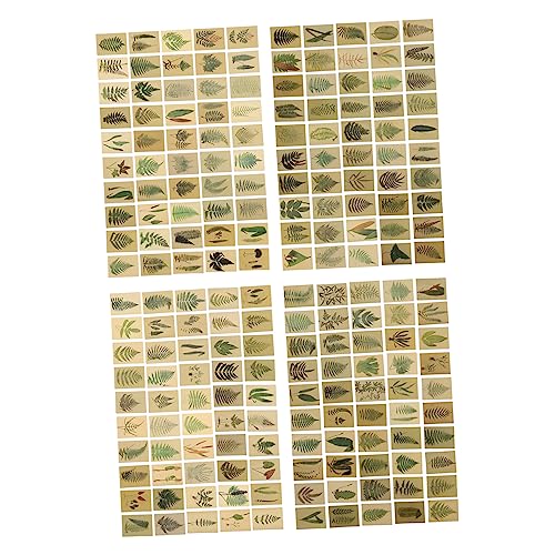 GARIOUANS 2 Packungen Vintage Mini Notizkarten Umweltfreundlich Langlebig Praktische Nachrichtenzettel für Scrapbooking Tagebuch Büro Schule und Kreative Handarbeiten von GARIOUANS