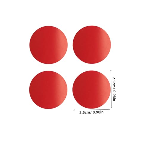 GARIOUANS 2 Rollen Runde Rote Klebepunkte Selbstklebend mit Je Aufklebern Ablösbare Etiketten für Einmachgläser Küchenaufbewahrung Büro und Klassenzimmer Vielseitige Blanko Labels GARIOUANS 2 Rollen Runde Rote Klebepunkte Selbstklebend mit Je Aufklebern Ablösbare Etiketten für Einmachgläser Küchenaufbewahrung Büro und Klassenzimmer Vielseitige Blanko Labels von GARIOUANS
