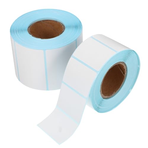 GARIOUANS 2 Rollen Wasserdichte selbstklebende Etiketten Blanko Aufkleber Preisetiketten Barcode Labels für Büro und Versand GARIOUANS 2 Rollen Wasserdichte selbstklebende Etiketten Blanko Aufkleber Preisetiketten Barcode Labels für Büro und Versand von GARIOUANS