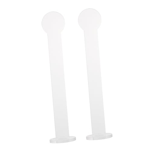 GARIOUANS 2 Sätze Acryl Klebebandhalter Transparent DIY Klebeband Organizer Ständer Aufbewahrung für Washi Tape Zubehör Einfach zu Montieren und Reinigen von GARIOUANS