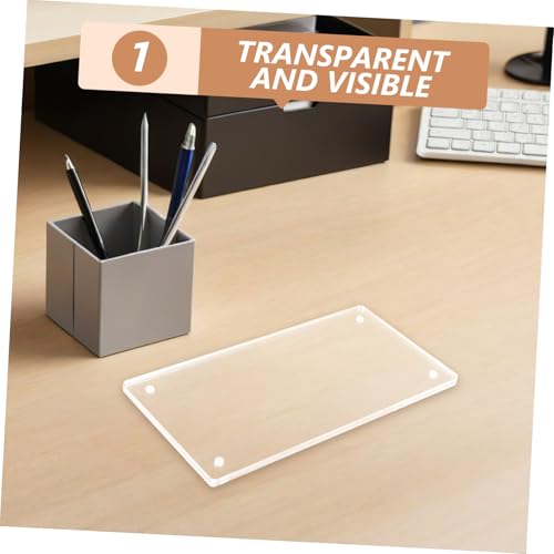 GARIOUANS 2 Sätze Magnetische Acryl Displayschilder Doppelseitige Transparente Tischkartenhalter Frameless Aufsteller für Preisetiketten und Bürodarstellung GARIOUANS 2 Sätze Magnetische Acryl Displayschilder Doppelseitige Transparente Tischkartenhalter Frameless Aufsteller für Preisetiketten und Bürodarstellung von GARIOUANS