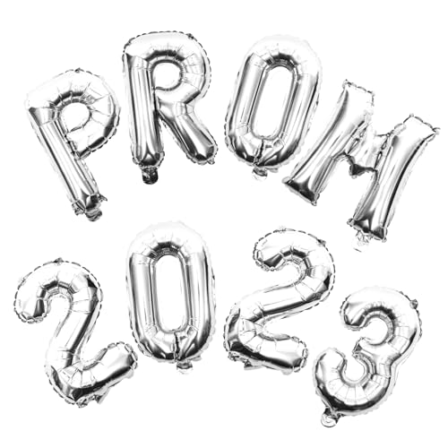 GARIOUANS 2 Sätze Prom Luftballons Dekoration Silberne Abschlussballons für Party Events Innen und Außendekoration Langlebig und Leicht zu Handhaben für Unvergessliche Feiern GARIOUANS 2 Sätze Prom Luftballons Dekoration Silberne Abschlussballons für Party Events Innen und Außendekoration Langlebig und Leicht zu Handhaben für Unvergessliche Feiern von GARIOUANS