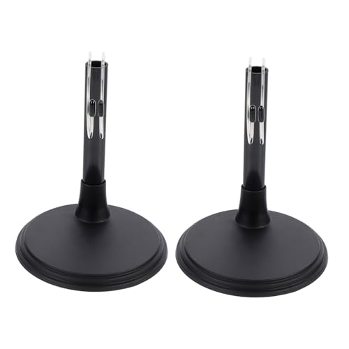 GARIOUANS 2 Sätze Puppenständer Schwarz Praktische Doll Brackets mit Breiter Basis für Festen Halt Puppenzubehör zur Stilvollen Puppenpräsentation und Ordnung im Zimmer GARIOUANS 2 Sätze Puppenständer Schwarz Praktische Doll Brackets mit Breiter Basis für Festen Halt Puppenzubehör zur Stilvollen Puppenpräsentation und Ordnung im Zimmer von GARIOUANS