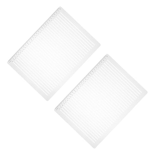 GARIOUANS 2 Sätze Teiliges Kunststoff Transparent mit Abstand Lineal Stencil für Kalligraphie Zeichnen und Schreiben Präzise Abstandslinien Zeichenvorlage für Künstler und Journalisten GARIOUANS 2 Sätze Teiliges Kunststoff Transparent mit Abstand Lineal Stencil für Kalligraphie Zeichnen und Schreiben Präzise Abstandslinien Zeichenvorlage für Künstler und Journalisten von GARIOUANS