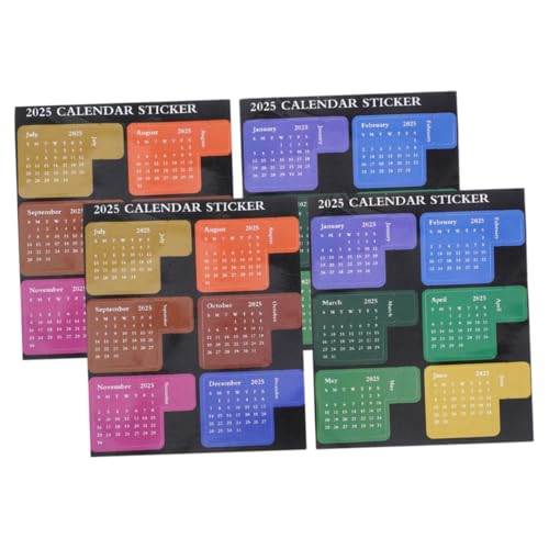 GARIOUANS 2 Satz Kalender Sticker DIY Bunte Haftnotizen für Planer Notizbücher Scrapbooking Starke Haftung Vielseitig für Journals und Organisationsbedarf GARIOUANS 2 Satz Kalender Sticker DIY Bunte Haftnotizen für Planer Notizbücher Scrapbooking Starke Haftung Vielseitig für Journals und Organisationsbedarf von GARIOUANS