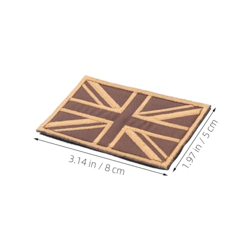 GARIOUANS 2 Stück Bestickter Britischer Uk Flaggen Aufnäher Langlebiger Stoffpatch mit Feiner Stickerei Atmungsaktiv für Kleidung Rucksäcke Westen und Outdoor GARIOUANS 2 Stück Bestickter Britischer Uk Flaggen Aufnäher Langlebiger Stoffpatch mit Feiner Stickerei Atmungsaktiv für Kleidung Rucksäcke Westen und Outdoor von GARIOUANS