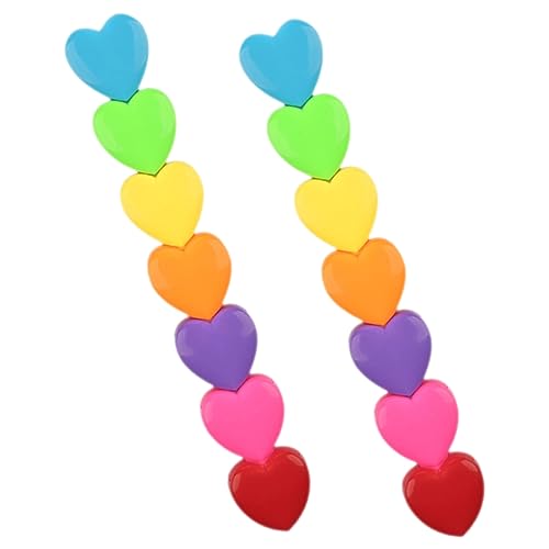 GARIOUANS 2 Stück Bunte Herz Textmarker mit Schräger Spitze Fluoreszierende Highlighter Stifte für Notizen Leuchtende Marker Cartoonartige Schul und Bürobedarf Auslaufsicher Geruchsarm GARIOUANS 2 Stück Bunte Herz Textmarker mit Schräger Spitze Fluoreszierende Highlighter Stifte für Notizen Leuchtende Marker Cartoonartige Schul und Bürobedarf Auslaufsicher Geruchsarm von GARIOUANS