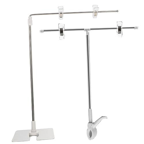 GARIOUANS 2 Stück Höhenverstellbarer Tischständer Posterhalter Werbeständer Form für Werbung Hochzeitsposter Stabiler Plakatständer mit Clip für Innen und Außengebrauch GARIOUANS 2 Stück Höhenverstellbarer Tischständer Posterhalter Werbeständer Form für Werbung Hochzeitsposter Stabiler Plakatständer mit Clip für Innen und Außengebrauch von GARIOUANS
