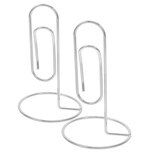GARIOUANS 2 Stück Metall Kartenhalter Silber Tischkartenhalter für Hochzeit Tischnummern Memo Foto Display Ständer für Büro Party Dekoration GARIOUANS 2 Stück Metall Kartenhalter Silber Tischkartenhalter für Hochzeit Tischnummern Memo Foto Display Ständer für Büro Party Dekoration von GARIOUANS