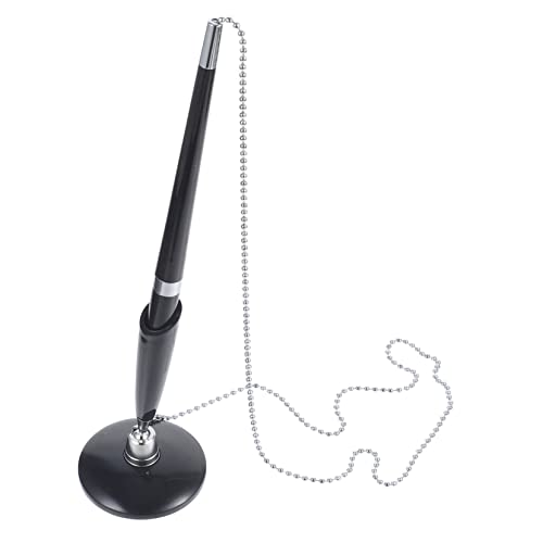 GARIOUANS 2 Stück Multifunktions Kugelschreiber mit Kette Vertikal Stehende Schreibpens aus Rutschfestem PP Material Ergonomisch Geformt für Hotel Büro und Bankschalter Langlebig und GARIOUANS 2 Stück Multifunktions Kugelschreiber mit Kette Vertikal Stehende Schreibpens aus Rutschfestem PP Material Ergonomisch Geformt für Hotel Büro und Bankschalter Langlebig und von GARIOUANS