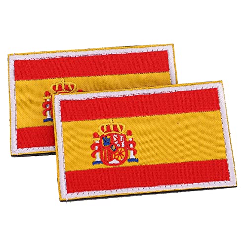 GARIOUANS 2 Stück Nationalflaggen Aufnäher mit Bestickte DIY Patches für Kleidung Rucksäcke Hüte Waschbar und Strapazierfähig zum Reparieren und Verzieren von Jeans Jacken und Taschen GARIOUANS 2 Stück Nationalflaggen Aufnäher mit Bestickte DIY Patches für Kleidung Rucksäcke Hüte Waschbar und Strapazierfähig zum Reparieren und Verzieren von Jeans Jacken und Taschen von GARIOUANS