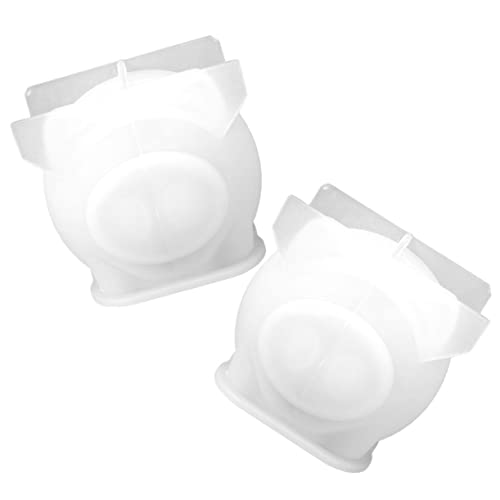 GARIOUANS 2 Stück Silikonformen für DIY Schwein Formen für Epoxidharz Gießen Kreative Handwerkskunst Praktische Silikon Gießformen für Heimdekoration und Bastelprojekte von GARIOUANS
