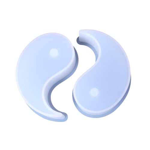 GARIOUANS 2 Stück Tai Chi Silikon Kerzengießform DIY Kerzenformen Wachsschmelzen Silikonform Handgemachte Duftkerzen Seifen Herstellung Party Dekoration von GARIOUANS