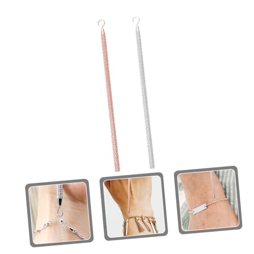 GARIOUANS 2 Stück Teiliges Armband hilfswerkzeug aus Langlebiger Legierung Einfach zu Bedienen Kompakt und Leicht zum Befestigen von Schmuck für Handgelenksgrößen Tragbar für Täglichen GARIOUANS 2 Stück Teiliges Armband hilfswerkzeug aus Langlebiger Legierung Einfach zu Bedienen Kompakt und Leicht zum Befestigen von Schmuck für Handgelenksgrößen Tragbar für Täglichen von GARIOUANS