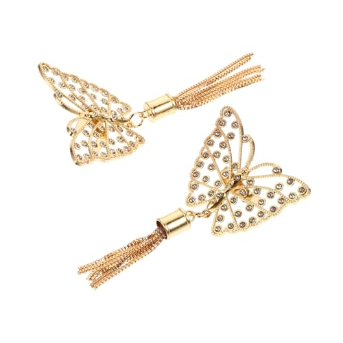 GARIOUANS 2 Stück Teiliges Dekorative Metallknöpfe als Verschluss für Handtaschen und Koffer Langlebige Robuste DIY Accessoires Fest Sitzende Ornamental Buttons für Kreative von GARIOUANS