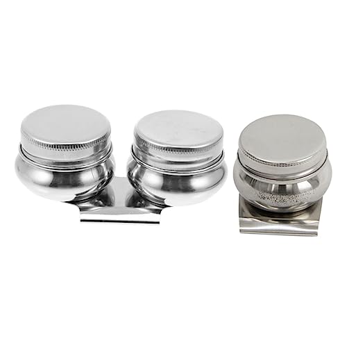GARIOUANS 2 Stück Teiliges Kleines Farbmischgefäß mit Doppelten Gouache Schöpfern Wasserdichtem Deckel Robust und Langlebig für Aquarell und Ölfarben für Präzises Malen und Sauberes GARIOUANS 2 Stück Teiliges Kleines Farbmischgefäß mit Doppelten Gouache Schöpfern Wasserdichtem Deckel Robust und Langlebig für Aquarell und Ölfarben für Präzises Malen und Sauberes von GARIOUANS
