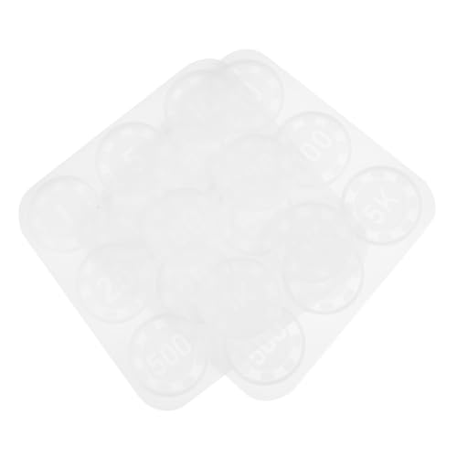 GARIOUANS 2 Stück Teiliges Silikon Gießform für Epoxidharz DIY Bastelprojekte Flexible Harzform mit Hoher Reißfestigkeit für Individuelle Dekorationen und Kreative Handarbeiten von GARIOUANS