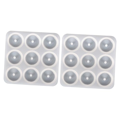 GARIOUANS 2 Stück Teiliges Silikonform für Anhänger DIY Epoxidharz Gießform Flexibel Langlebig Rissfest Einfach zu Entformen für Halsketten Schmuckherstellung GARIOUANS 2 Stück Teiliges Silikonform für Anhänger DIY Epoxidharz Gießform Flexibel Langlebig Rissfest Einfach zu Entformen für Halsketten Schmuckherstellung von GARIOUANS