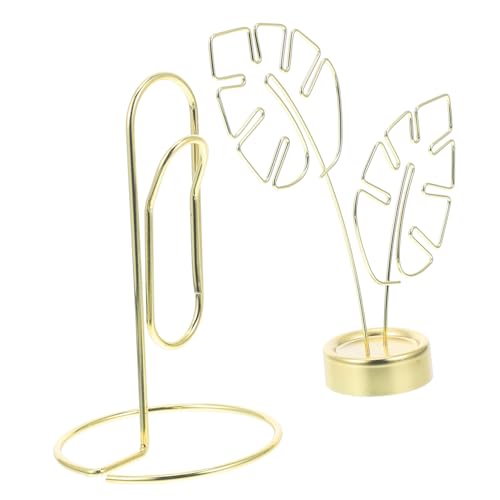 GARIOUANS 2 Stück Teiliges Tischkartenhalter aus Stabile Fotoclips und Memohalter Rostfrei und Hautfreundlich Vielseitig für Hochzeit Geburtstag Jubiläum Tischdekoration und Fotos GARIOUANS 2 Stück Teiliges Tischkartenhalter aus Stabile Fotoclips und Memohalter Rostfrei und Hautfreundlich Vielseitig für Hochzeit Geburtstag Jubiläum Tischdekoration und Fotos von GARIOUANS