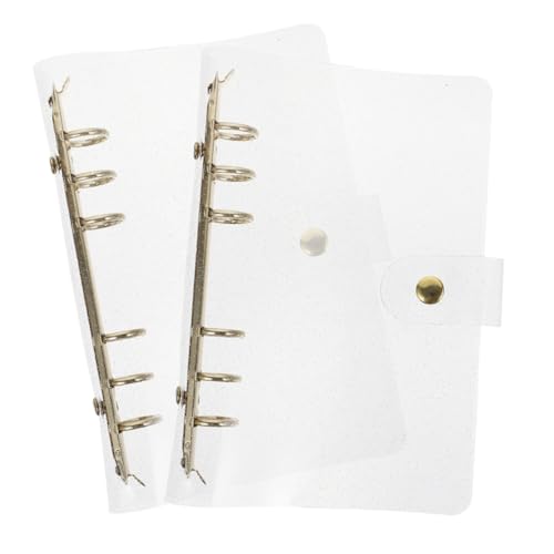 GARIOUANS 2 Stück Transparente PVC Ringbuchhüllen Wiederverwendbare Robuste Notebook Schutzhüllen Binder für Büro Schule und Reise Praktische Organizer für Lose GARIOUANS 2 Stück Transparente PVC Ringbuchhüllen Wiederverwendbare Robuste Notebook Schutzhüllen Binder für Büro Schule und Reise Praktische Organizer für Lose von GARIOUANS