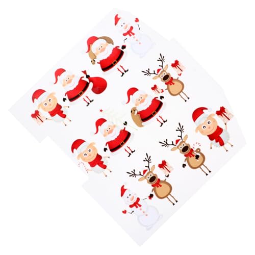 GARIOUANS 2 Stück Weihnachtliche Bügelbilder Aufnäher Waschbeständige Weihnachtsapplikationen für Kleidung DIY Transfer Patches für T Shirts Jeans Taschen Hüte Einfache Anwendung GARIOUANS 2 Stück Weihnachtliche Bügelbilder Aufnäher Waschbeständige Weihnachtsapplikationen für Kleidung DIY Transfer Patches für T Shirts Jeans Taschen Hüte Einfache Anwendung von GARIOUANS