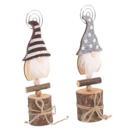 GARIOUANS 2 Stück Weihnachts Memo Halter mit Cartoon Puppe Stabiler Tischkartenhalter mit Rutschfestem Boden Wiederverwendbar für Hochzeit Geburtstag Partydekoration Gestreift Sternen GARIOUANS 2 Stück Weihnachts Memo Halter mit Cartoon Puppe Stabiler Tischkartenhalter mit Rutschfestem Boden Wiederverwendbar für Hochzeit Geburtstag Partydekoration Gestreift Sternen von GARIOUANS