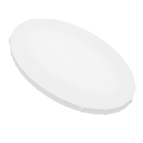 GARIOUANS 2 Stücke Teiliges Ovales Malpanele Grundierte Leinwände aus Acryl für Öl und Acrylfarben Kreative Zeichenbretter für Schüler und Hobbykünstler Weiße Malplatten von GARIOUANS