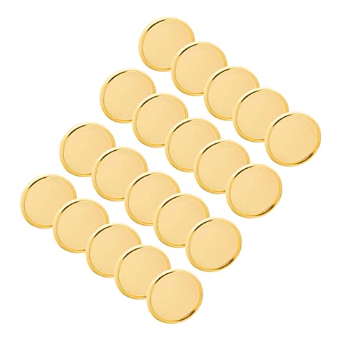 GARIOUANS 20 Stück Binder Discs Gold Robuste Loose Leaf Buchbinderinge für Notizbücher Scrapbooking und DIY Projekte für Künstler und Studenten GARIOUANS 20 Stück Binder Discs Gold Robuste Loose Leaf Buchbinderinge für Notizbücher Scrapbooking und DIY Projekte für Künstler und Studenten von GARIOUANS