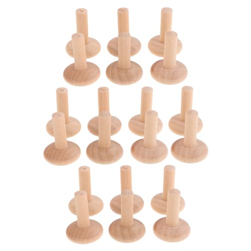 GARIOUANS 20 Stück Förmige Holzdübel aus Naturholz für Möbelverbindung Vielseitig für DIY Projekte Kinderhandwerk Sichere Montage Langlebige Holzstifte für Kreative Reparaturen und GARIOUANS 20 Stück Förmige Holzdübel aus Naturholz für Möbelverbindung Vielseitig für DIY Projekte Kinderhandwerk Sichere Montage Langlebige Holzstifte für Kreative Reparaturen und von GARIOUANS